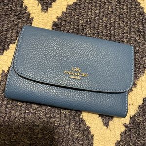 Coach Small Wallet in Blue